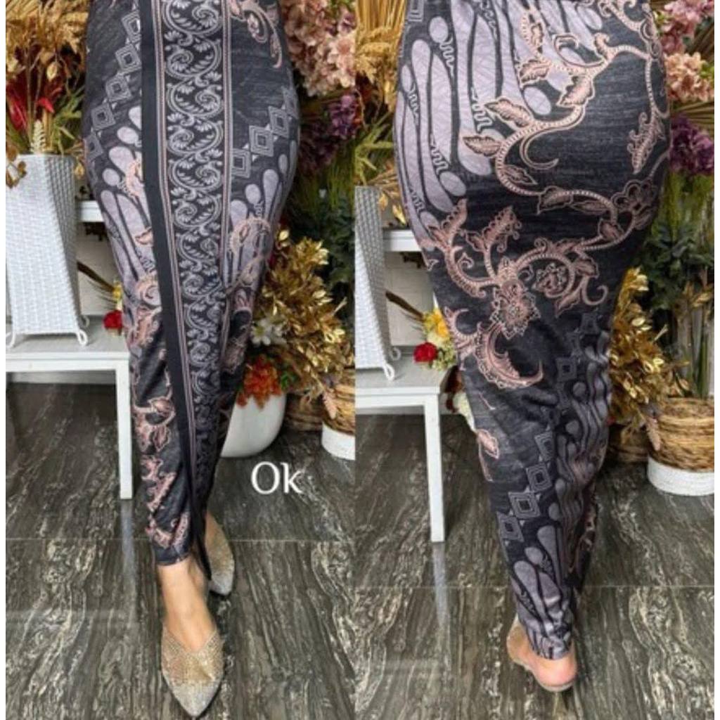 Rok Span Rok WANITA Rok Batik Ukir Belah Depan Rok Span Katun Ukir Bali Bawahan Kebaya Katun