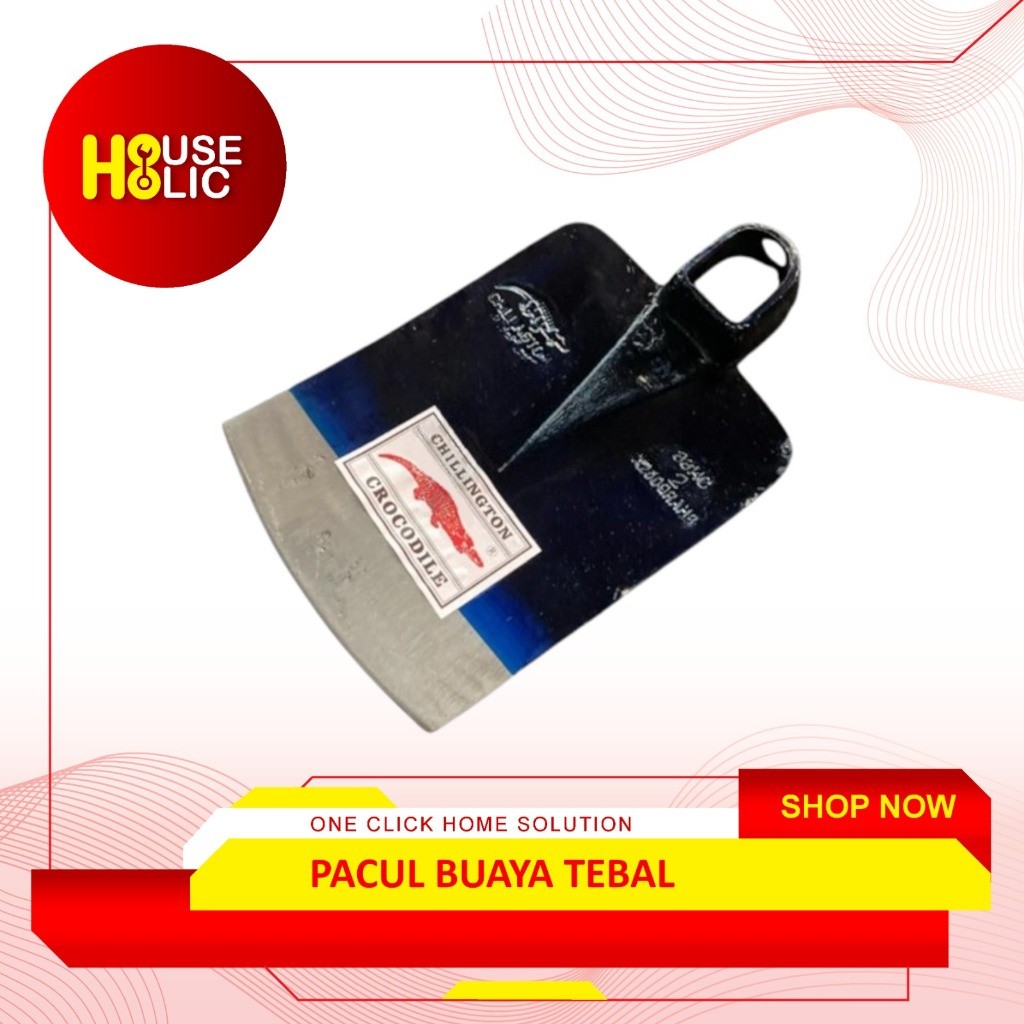 Mata Cangkul Sawah Cap Crocodile Pacul /  Cangkul Cap Crocodile /  Pacul Tanah Liat