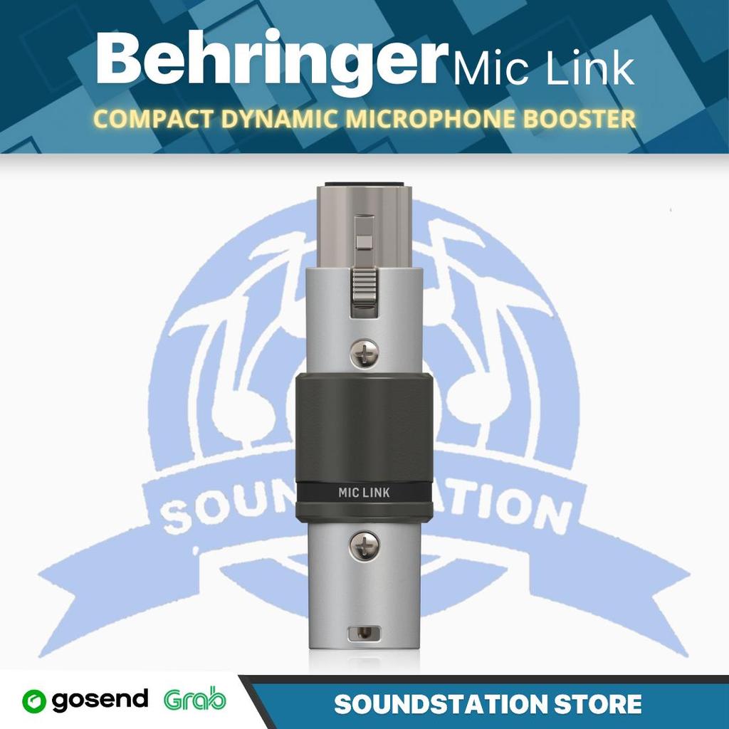 Behringer Mic Link Dynamic Microphone Booster and Preamp
