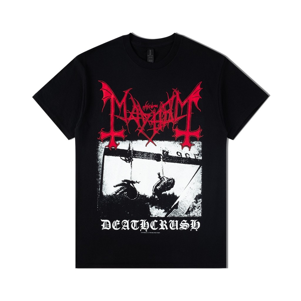 [HOT] Mayhem - Deathcrush (Black) T-Shirt