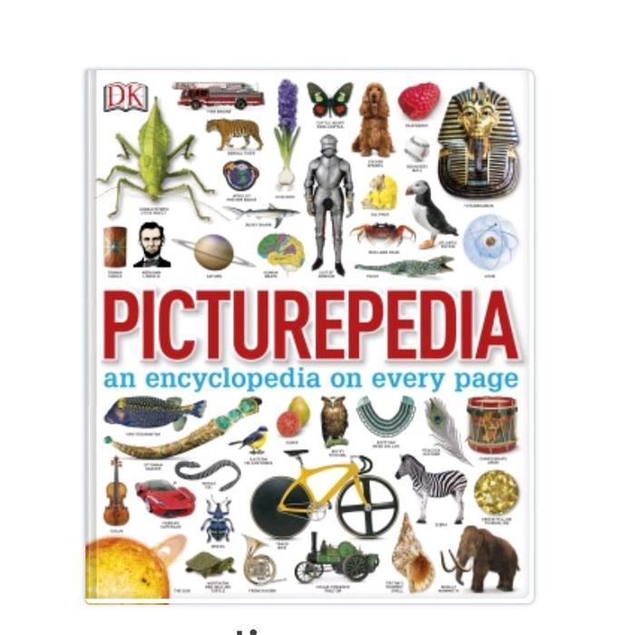 BUKU BUKU Picturepedia  Dorling Kindersley - ISI HITAM-PUTIH