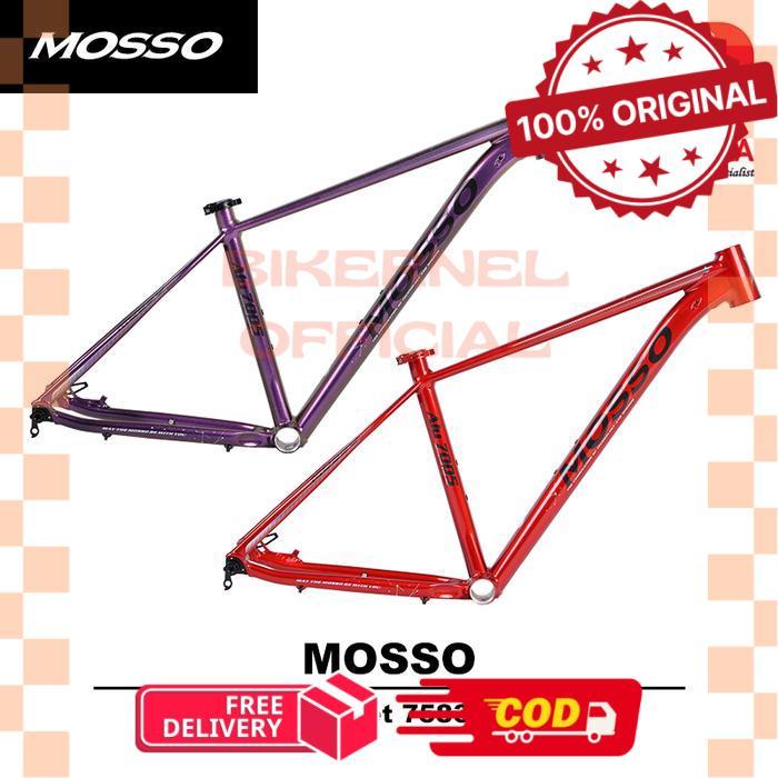 Mosso 7583XCT Frame Set Sepeda Sepeda XC MTB [27.5 Inch] - Fury Red, 17" -biker