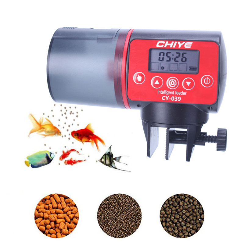 Fish Feeder, Automatic Fish Feeder For Aquarium: Fish Tank Vacation Timer Feeder Adjustable Automati