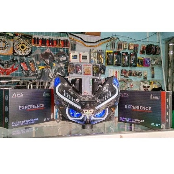 Paket Fullset Biled + Headlamp Vario Led New Anti Retrofit