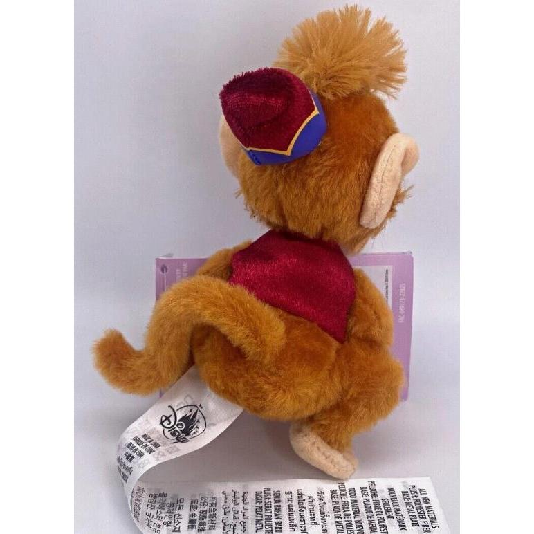 Authentic sney Abu Aladn Monkey Magnetic Shoulder Pal Plush toy