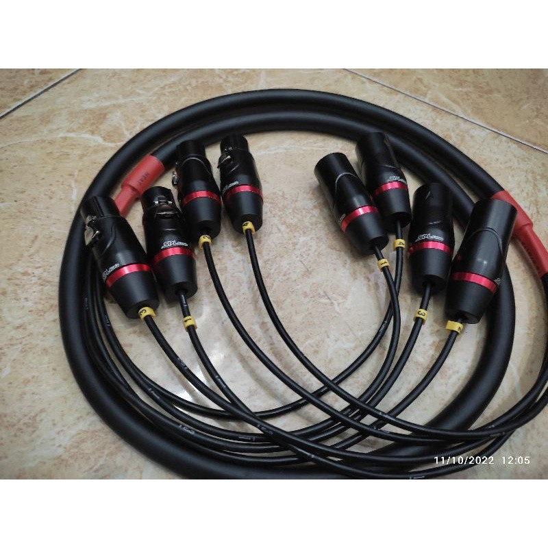 Kabel Snake 4Ch Spl Audio kabel input isi 4