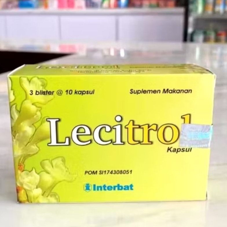 Original LECITROL STRIP ISI 10 KAPSUL