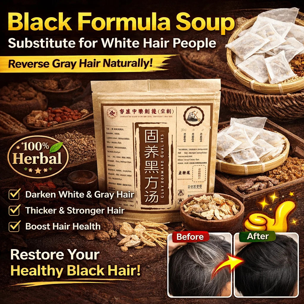 [COD/Pengiriman 24 Jam] Teh Penghitam Rambu/Rambut Putih Berubah Menjadi Hitam/Teh Uban Herbal/Hair 