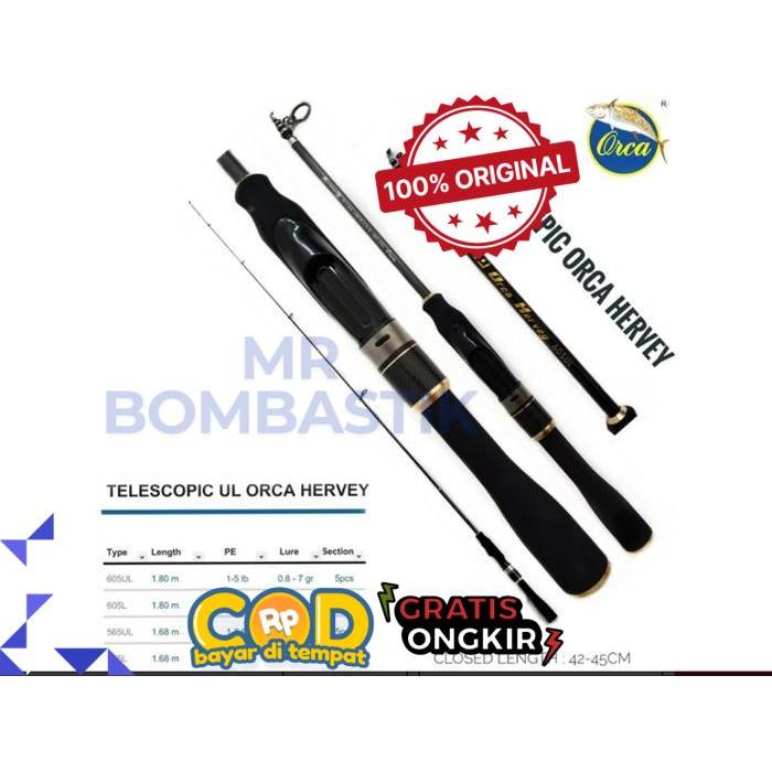 Joran UL Telescopic Orca Hervey 605 UL 565 UL - 605Ul -bomb
