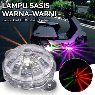Bulb LED 12V Truck Bus RGB Round Lamp Collision Lamp Hexagonal Lamp Foglamp Beam Light Safety Sign