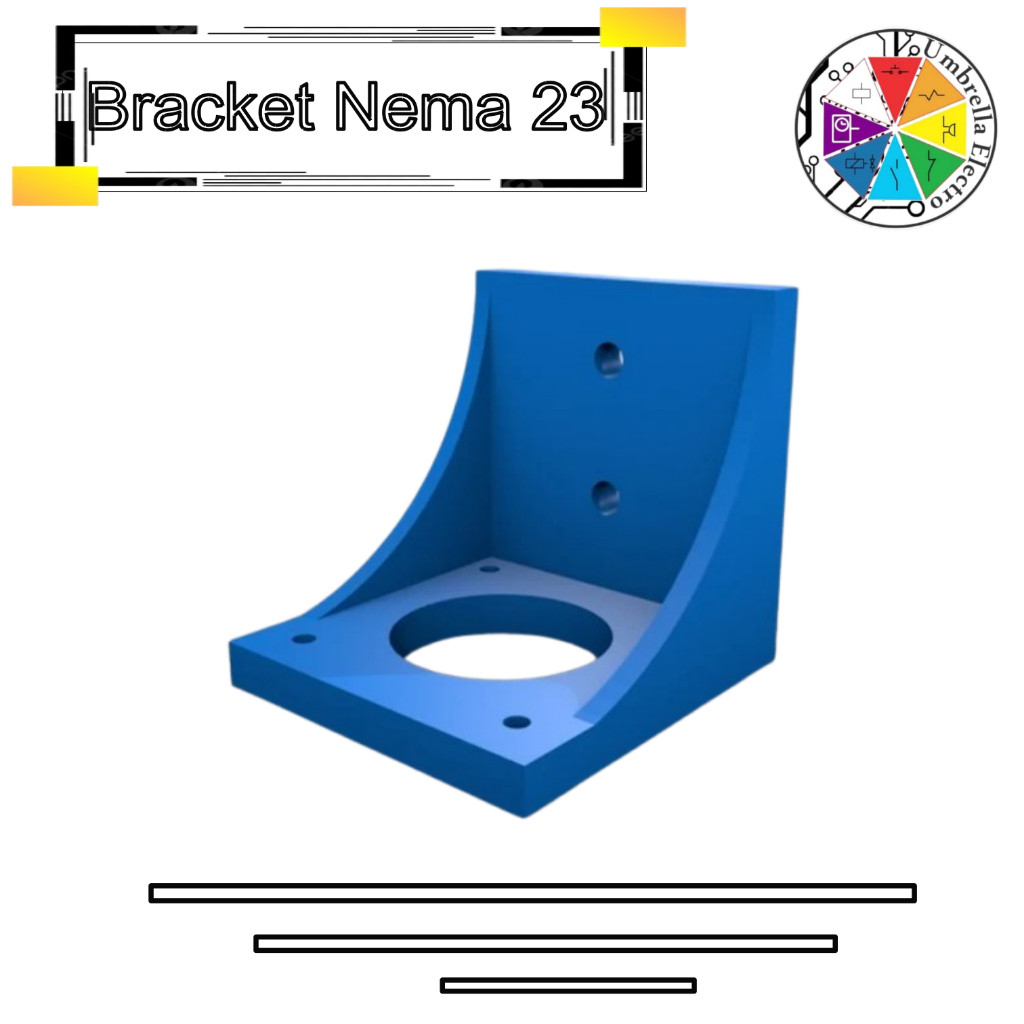 Bracket Nema 23 Spacer Motor Stepper Nema 23 Bracket Spacer 3D Printed Product