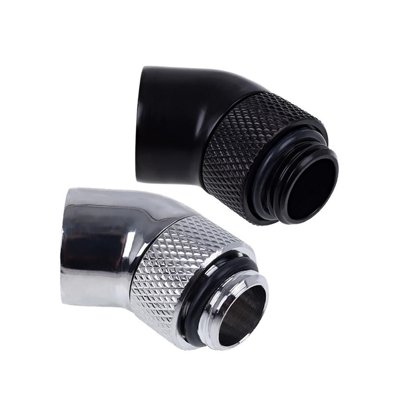 Alphacool HF Angled Adaptor 45° Rotatable PC Case Water Cooling Fittings,G1/4 Outer Thread To G1/4 I