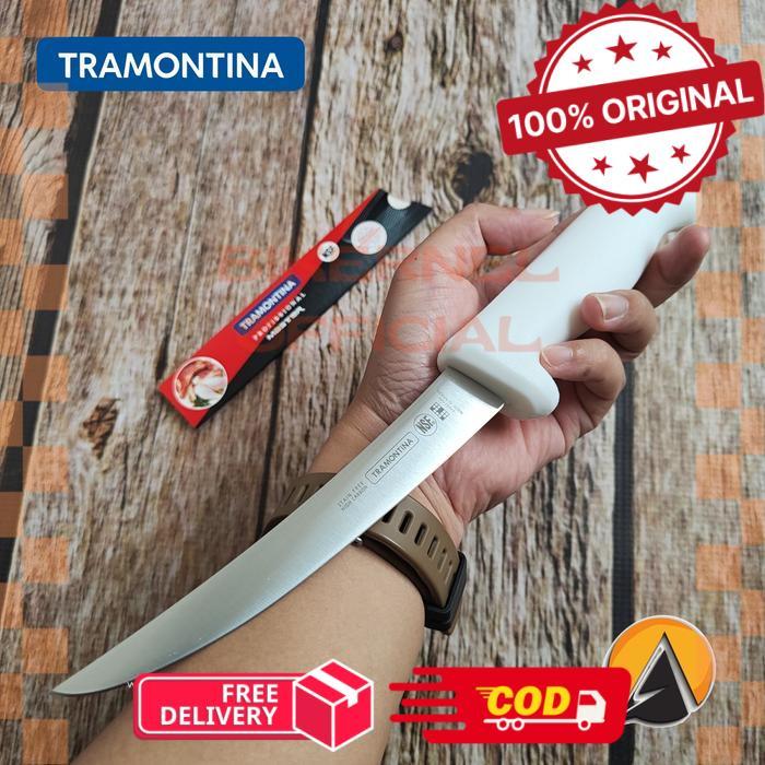 Pisau Boning Knife Tramontina 6" original brazil 24662/086 - tanpa sarung -biker