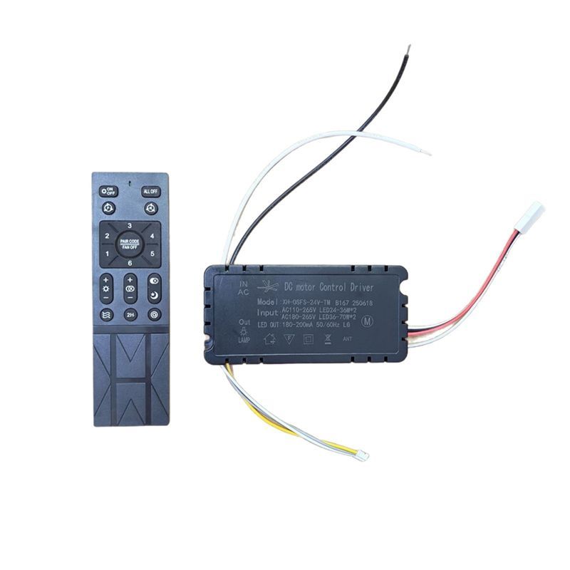 FULL-Fan Remote Control Home Automation Variable Speed Frequency Control 6-Speed Setting AC Voltage 