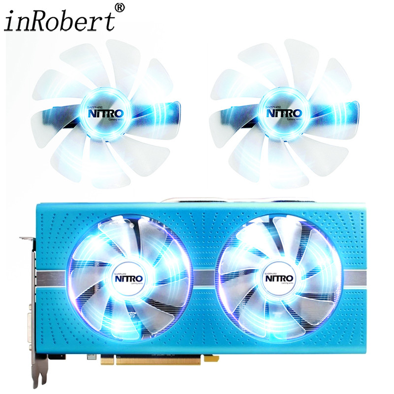 CF1015H12D 95mm GPU card cooler fan For Sapphire NITRO RX590 RX580 8G OC RX480 8G RX570 4G RX 470 4G