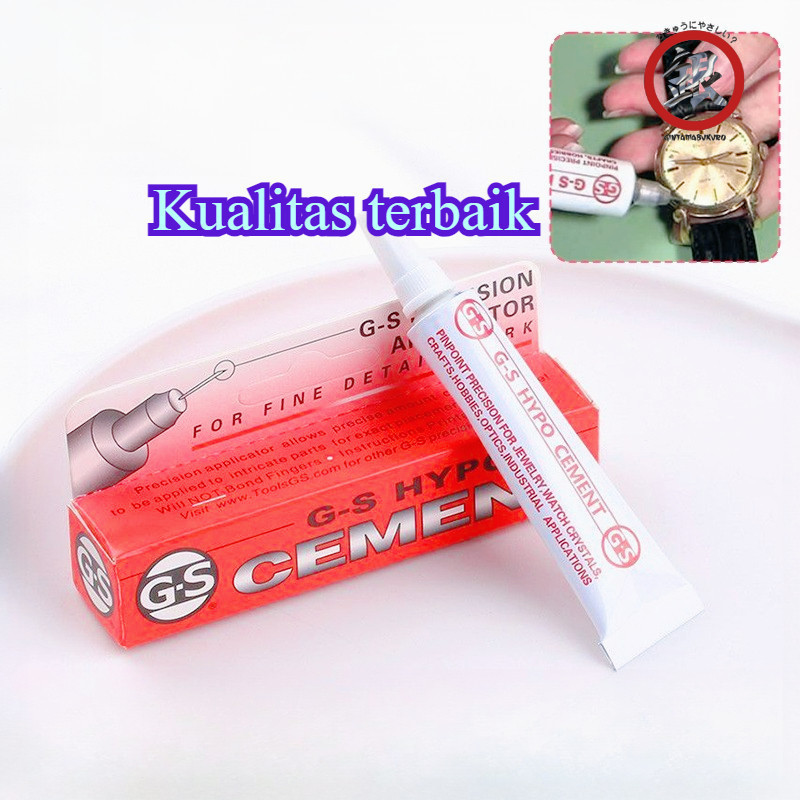 9ml Lem Kaca Jam Tangan GS Lem Permata Cincin Emas Lem Perhiasan Emas Lem Jam Tangan