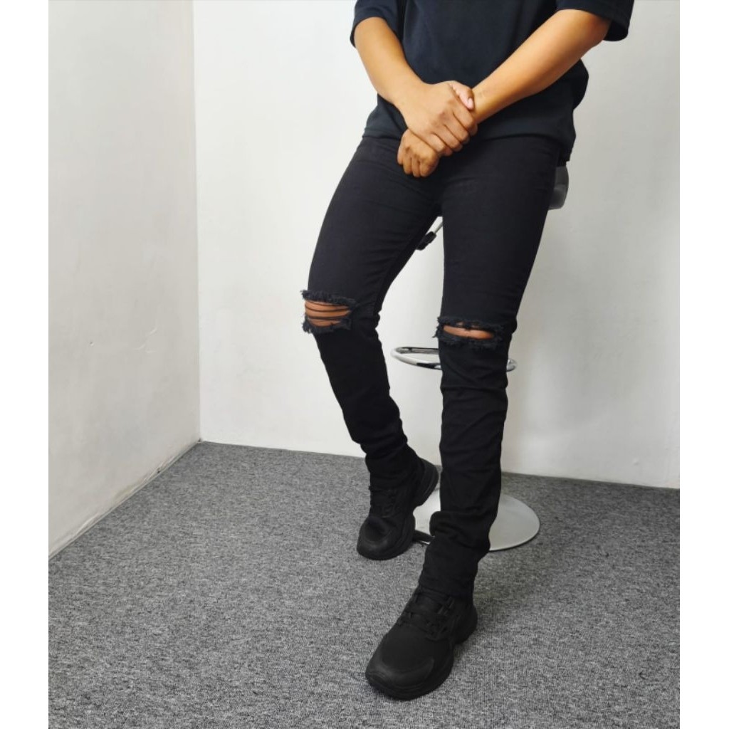 FURIBOMBA CELANA SOBEK PRIA/ CELANA BOLONG/CELANA PENSIL SOBEK PRIA 2025/CELANA JEANS PRIA SOBEK KER