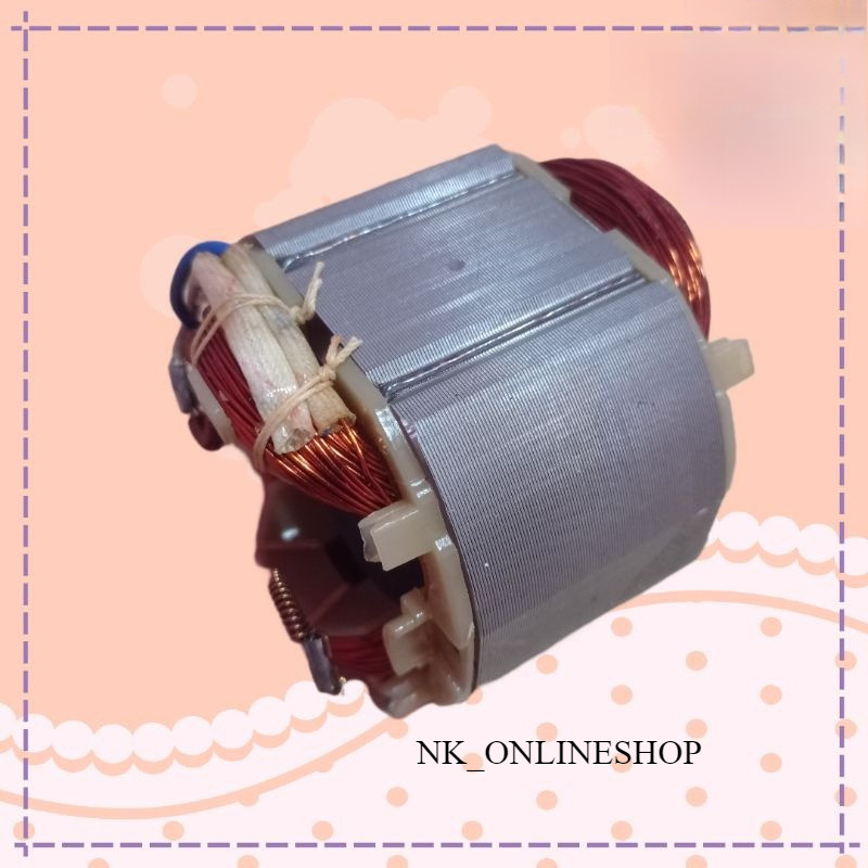 NK_ONLINESHOP MENJUAL Stator M-2850 Gulungan Lilitan Rumah Armature Angker Mesin Profil Router M2850