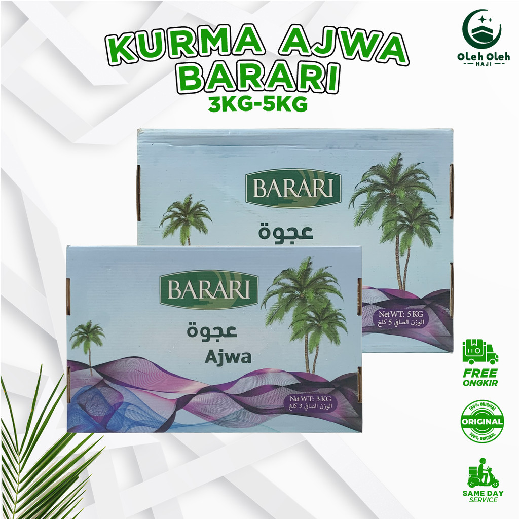 KURMA AJWA BARARI PREMIUM DATES / KURMA AJWA MADINAH BARARI DUS