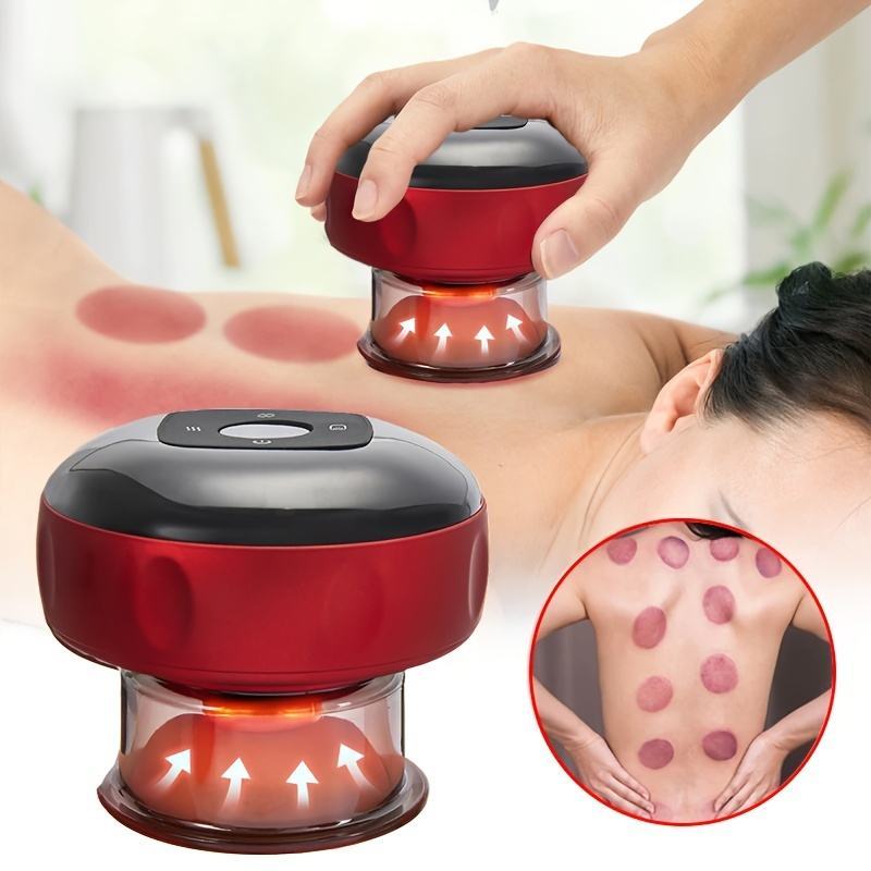Alat Pijat Badan Kerokan Elektrik Body Scraping Massage Smart Electric Vacuum Cupping Heating Suctio