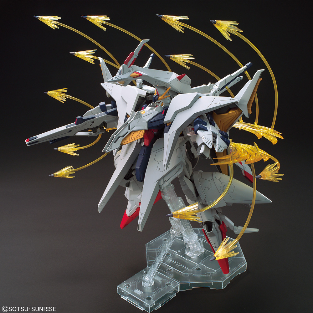 BANDAI Original GUNDAM HGUC 1/144 Series RX-105 XI GUNDAM XIGUNDAM VS PENELORE FUNNEL MISSILE EFFECT