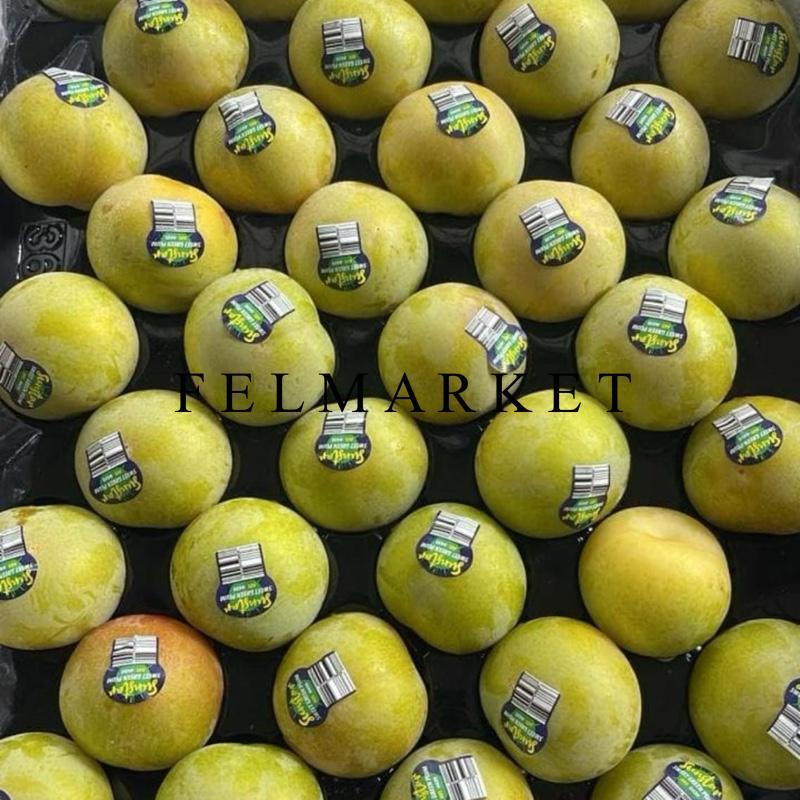 Buah Plum Green Emerald Fresh Import / Buah Plum Hijau / 500 gr
