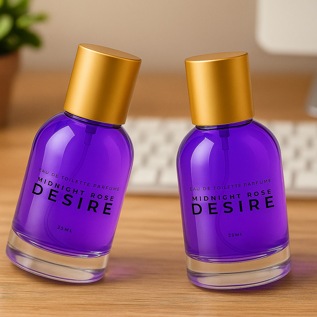 MIDNIGHT ROSE DESIRE PARFUM 35 ml I PARFUM AROMA ELEGAN MEWAH I PARFUM WANGI SEGAR FLORA