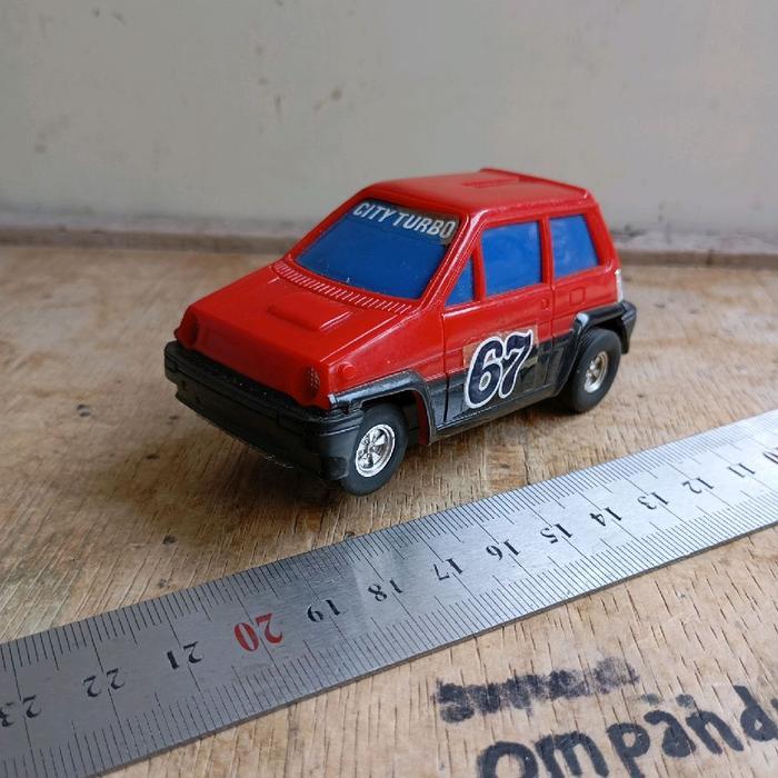 miniatur mobil honda city turbo plastik GG99