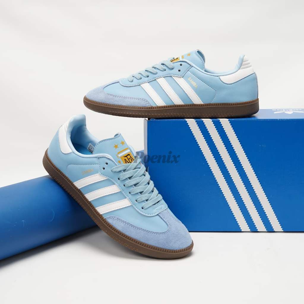 Adidas Samba Team Argentina Blue White Gum