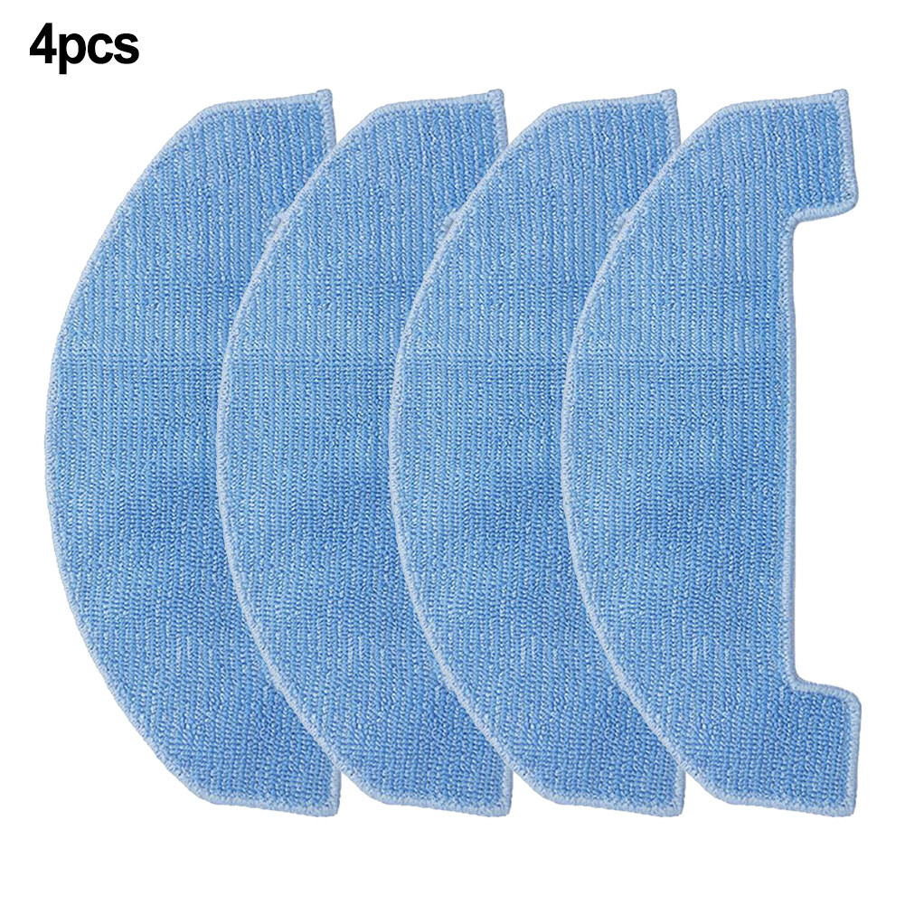 10/4PCS Vacuum Mop Cloths For ILIFE A20 T20s For Polaris PVCR 3600/G2 0926W/G2 0726W/G2 1226 Sweepin