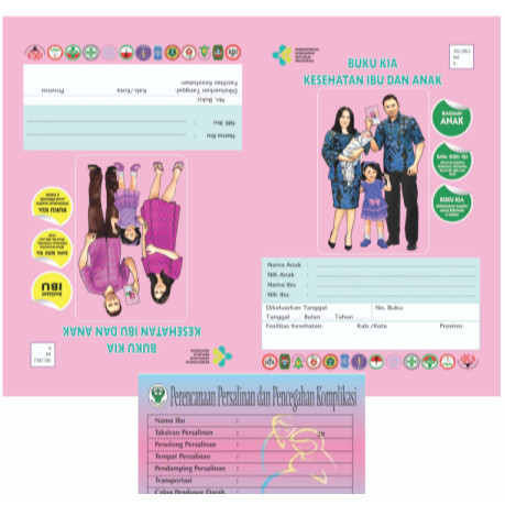 buku KIA edisi bolak-balik/ buku KIA COVER BOLAK-BALIK / buku pink bolak - balik