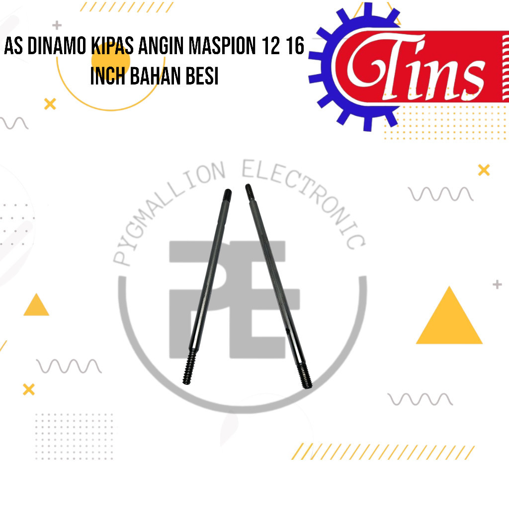 AS DINAMO KIPAS ANGIN MASPION 12 16 INCH BAHAN BESI