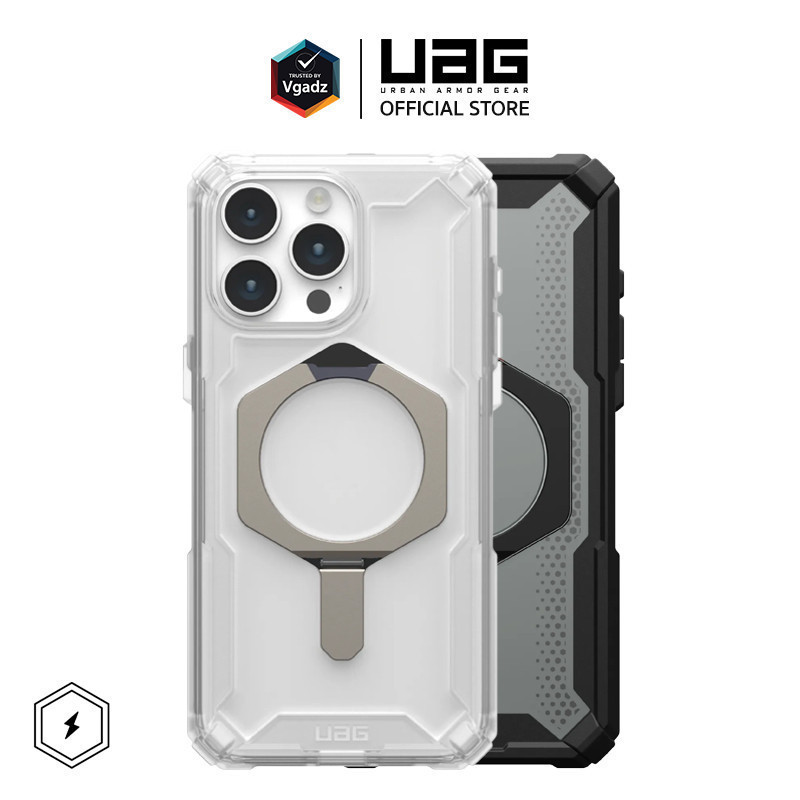Casing UAG untuk IPhone 17 16 15 Pro Max IPhone16 14 13 12 Pro Max Casing Plasma XTE dengan Kickstan