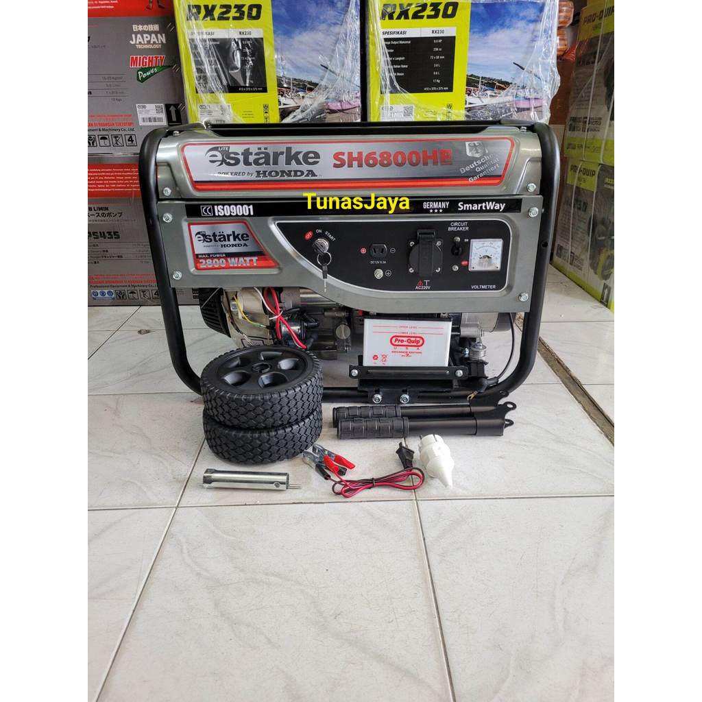Genset HONDA STARKE SH6800HE 2800watt