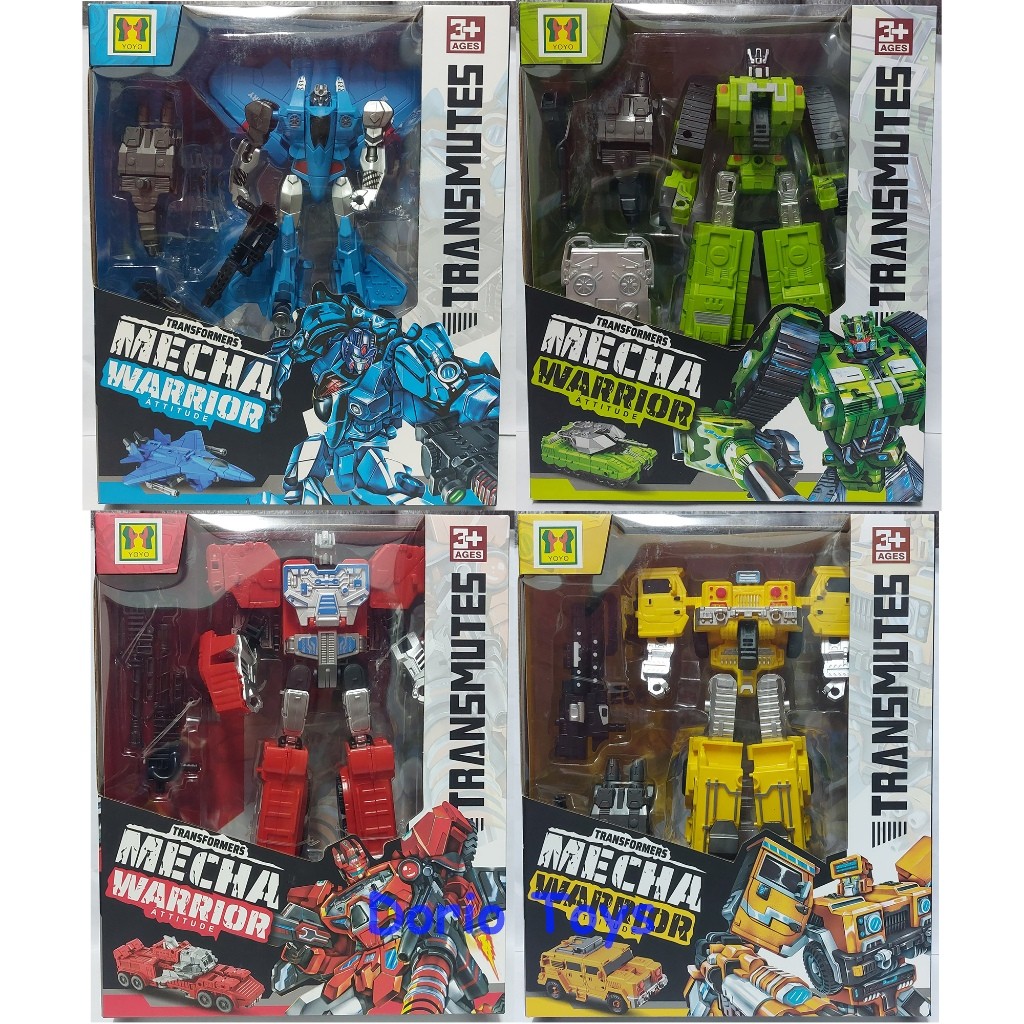 Mecha Warrior TransformX - Robot Super Mode 2in1 Mainan Anak