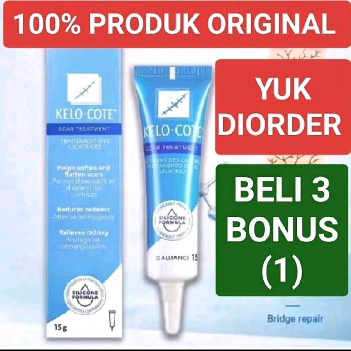 TERLARIS Kelo cote kelocote 15gr penghilang bekas  luka original asli