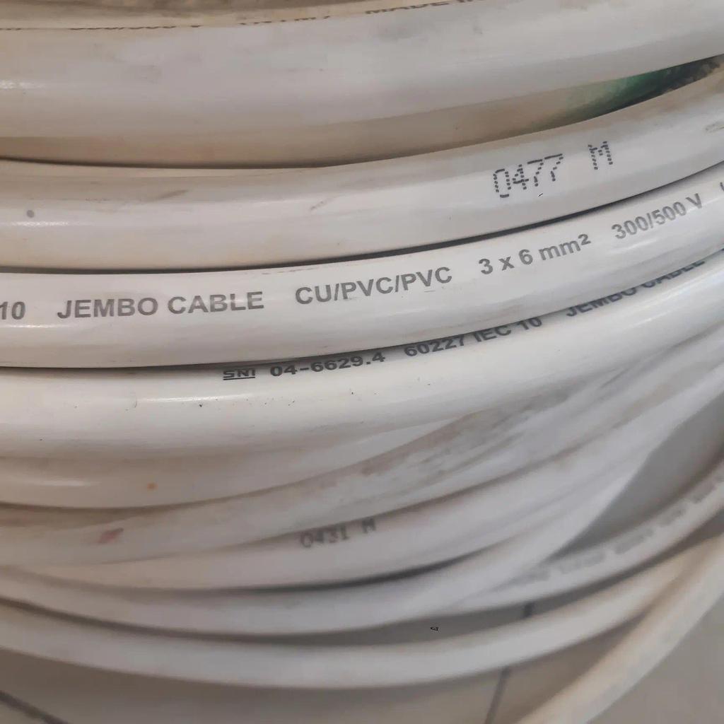 Kabel NYM 3x6mm Jembo kabel tufur 3x6mm Jembo meteran