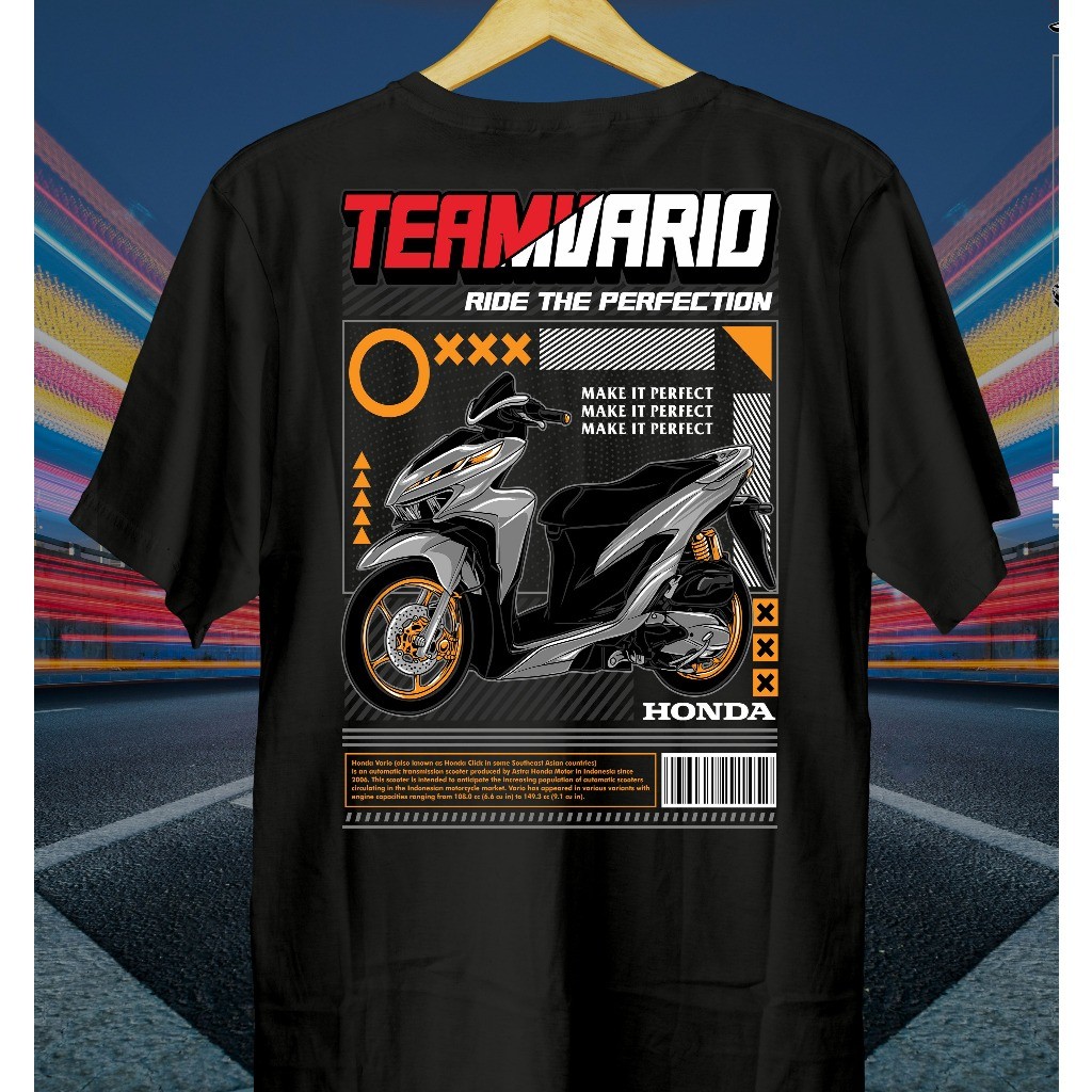 Kaos Motor Team Vario // Baju Vario // Kaos Vario // Vario