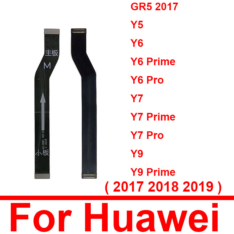 Motherboard Mainboard Flex Cable For Huawei Y5 Y6 Y7 Y9 Prime Pro 2017 2018 2019 GR5 2017 Main Board