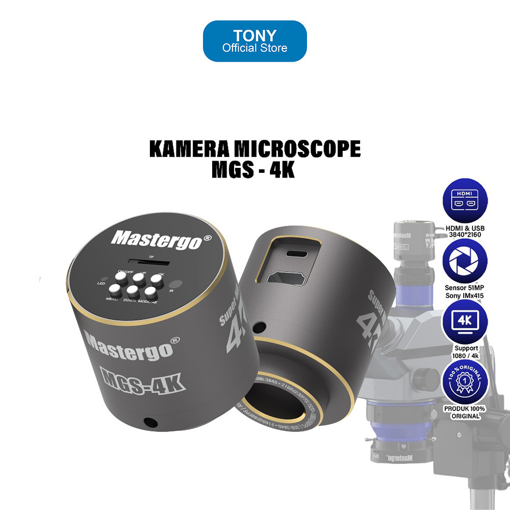 Kamera Mikroskop MASTERGO MGS-4K - 48MP HD HDMI 1080 Digital - MGS-4K