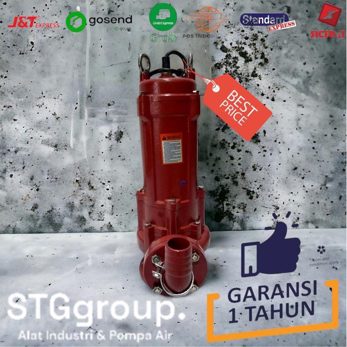 MAXPUMP Pompa submersible 6In Pompa Celup Air Kotor Sewage Pump 11Kw