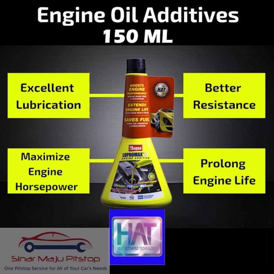 READY Magna Lupromax EA Engine Additive 150 ml Original Made In Canada - Cairan Aditif Performa Oli 