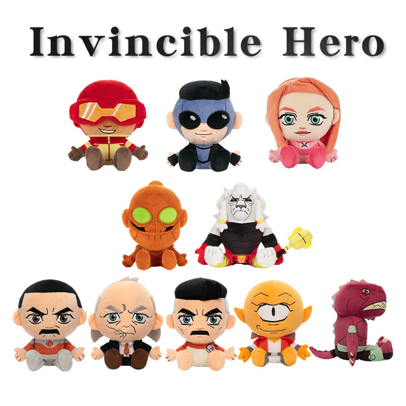 Invincible Hero Mainan Mewah Pria Muda Yang Tak Terkalahkan Memasuki Permainan Boneka Kreatif