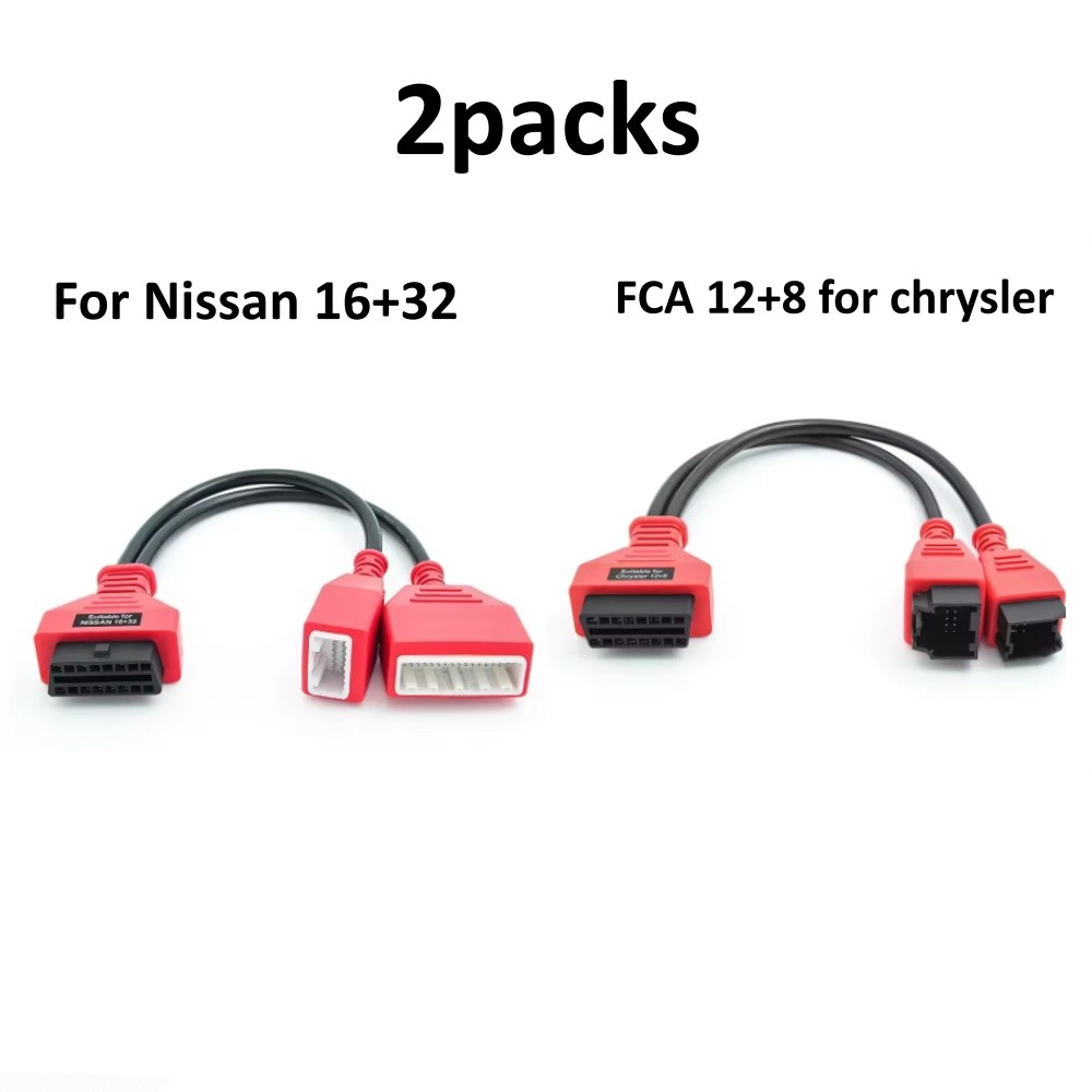 Cable Gateway Adapter for Nissan 16+32 obd cable  FCA 12+8 OBD2 Scanner Cable for chrysler