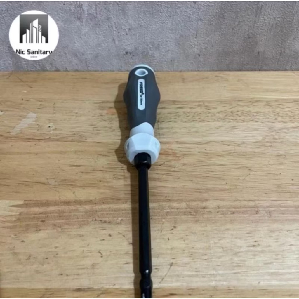 FREED obeng OBENG BOLAK BALIK 2WAY -+ GAGANG KARET magnet FREED