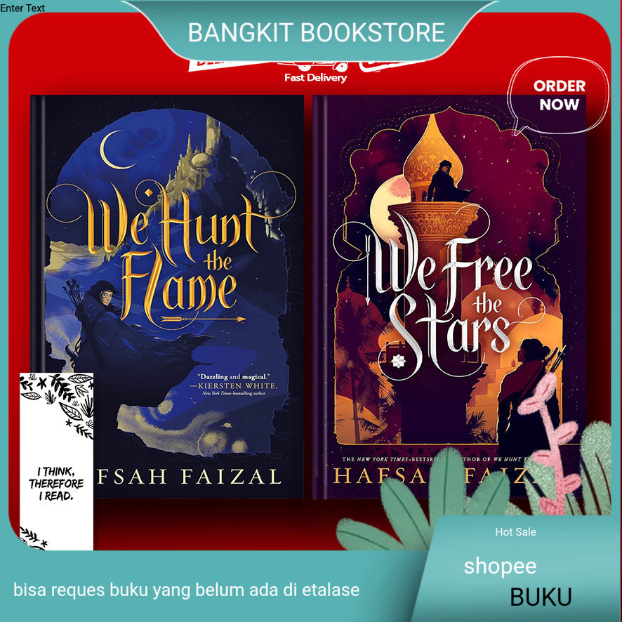 bukuWe Hunt the Flame & We Free the Stars - Hafsah Faizal (English)