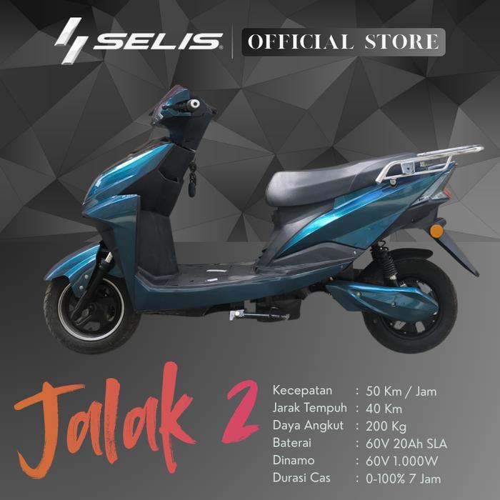 PROMO BIG SALE Cuci Gudang SELIS - Sepeda Motor Listrik tipe Jalak 2