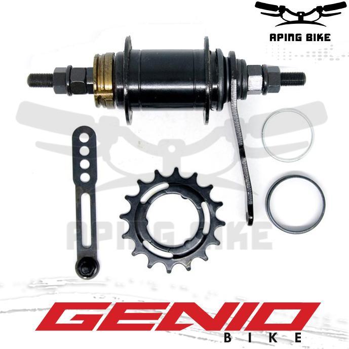 Hub Gear Torpedo Genio 201R 36H 16T Black Gir Torpedo