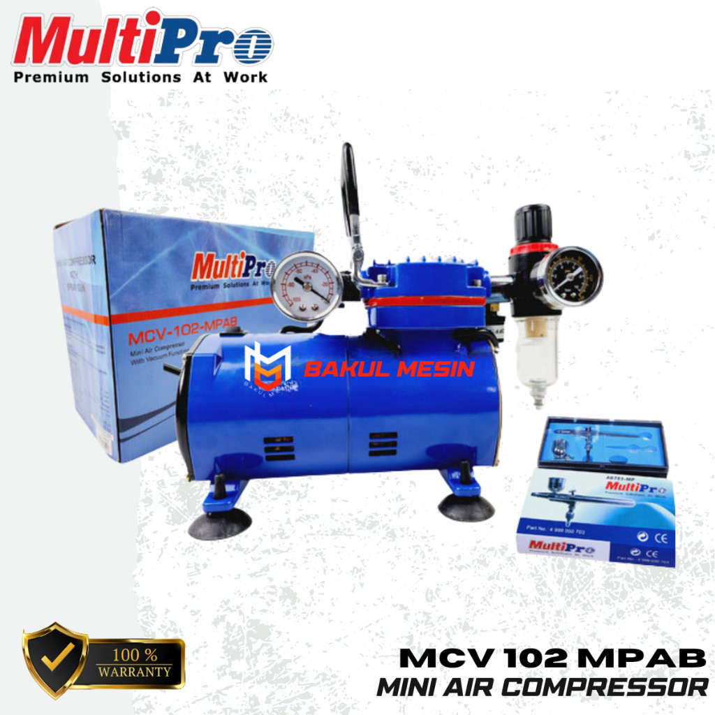 MULTIPRO Mini Kompresor MCV 102 MPAB 150watt air compressor MULTIPRO
