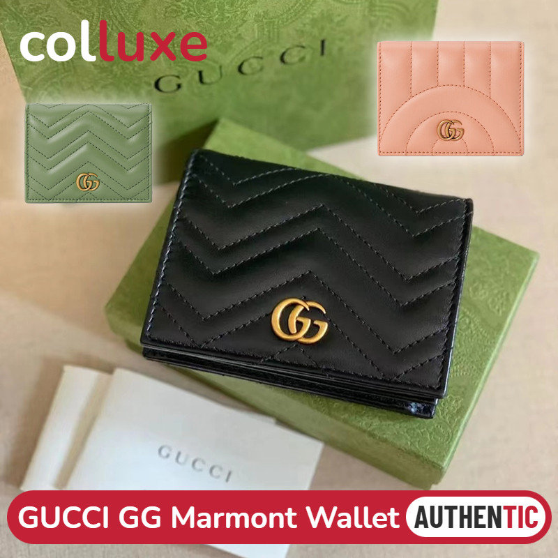 Menyediakan resi Gucci GG Marmont walletTas Gucci tersedia dalam berbagai warna.